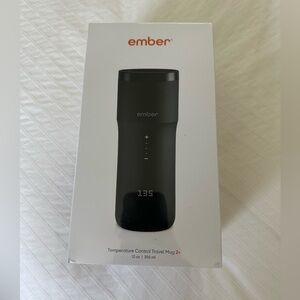 Ember Black Temperature Control Travel Mug 12 oz